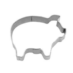 Städter Ausstecher Edelstahl glänzend Schwein 2,0 cm Mini