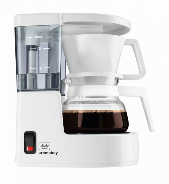 Melitta Kaffeemaschine Aromaboy weiß