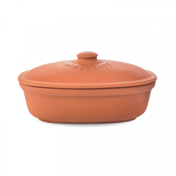 Römertopf Brottopf Oval Medium Terracotta