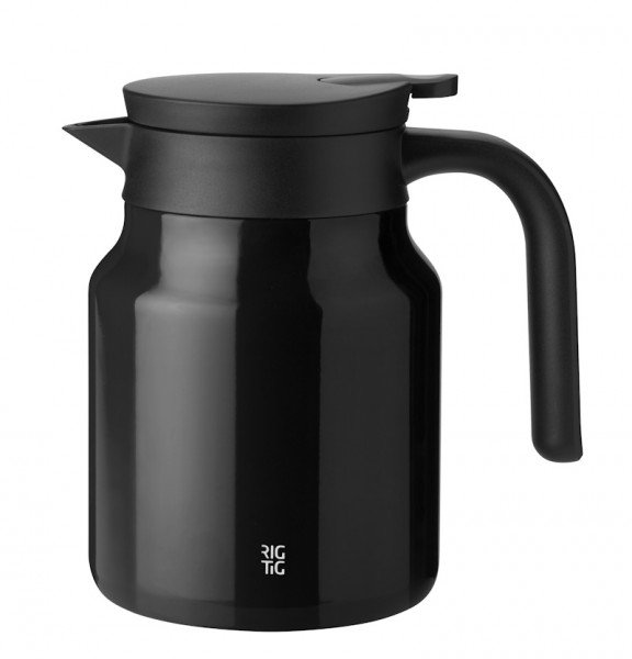 RigTig Isolierkanne Therm It Black 0,9l