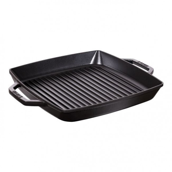 Staub Grillpfanne 33x33 cm schwarz