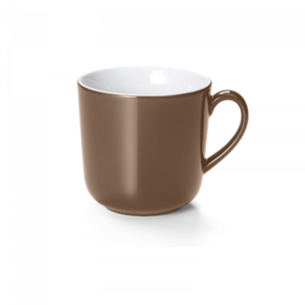 Dibbern Solid Color Chocolate Henkelbecher 0,45l