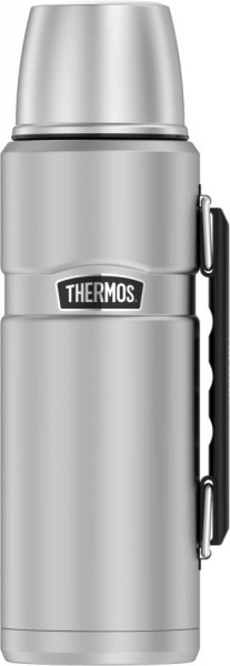 Thermos Isolierflasche King Edelstahl 1,2 Liter