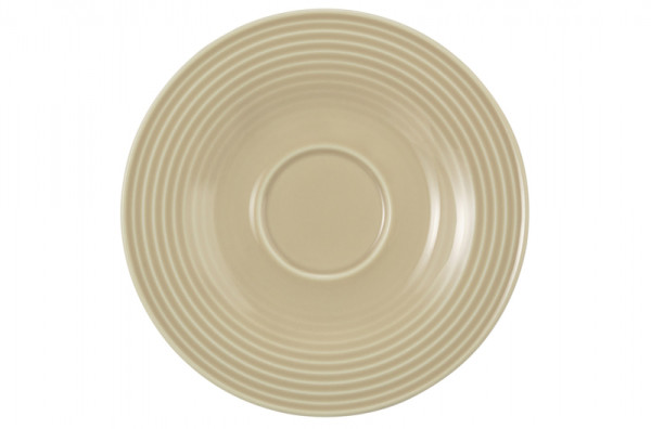 Seltmann Weiden Beat Sandbeige Kombi-Untertasse klein 13,5cm