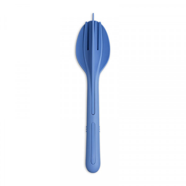 Koziol KLIKK Besteck Set 3tlg. strong blue