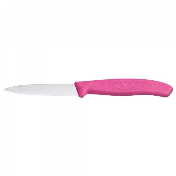 Victorinox Swiss Classic Gemüsemesser pink 8 cm mittelspitz welle