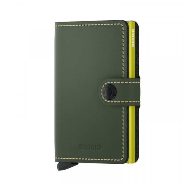 Secrid Miniwallet Matte Green-Lime