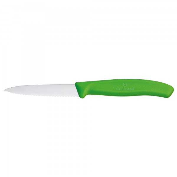 Victorinox Swiss Classic Gemüsemesser grün 8 cm mittelspitz welle