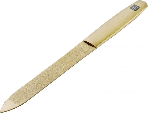 Zwilling Beauty Premium Nagelfeile 13cm gold mattiert