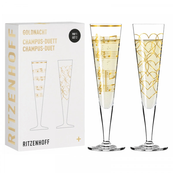 Ritzenhoff Goldnacht Champusduett