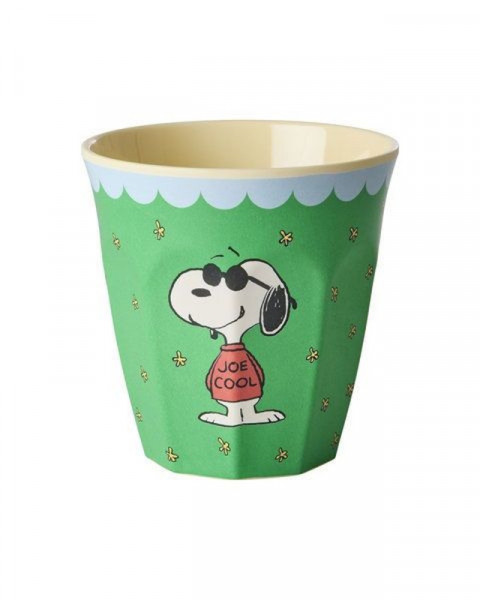 Rice Becher 9cm Green Snoopy