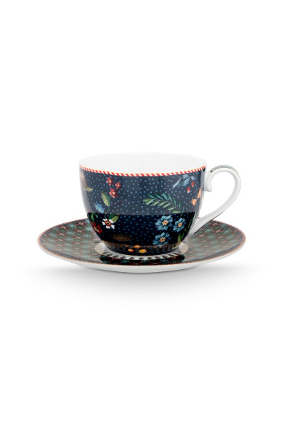 PIP Berry Blues Blue Tasse mit Untertasse 280ml