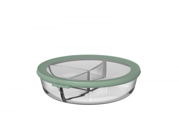 Mepal Glas Multischüssel Cirqula Rund 3 Fächer