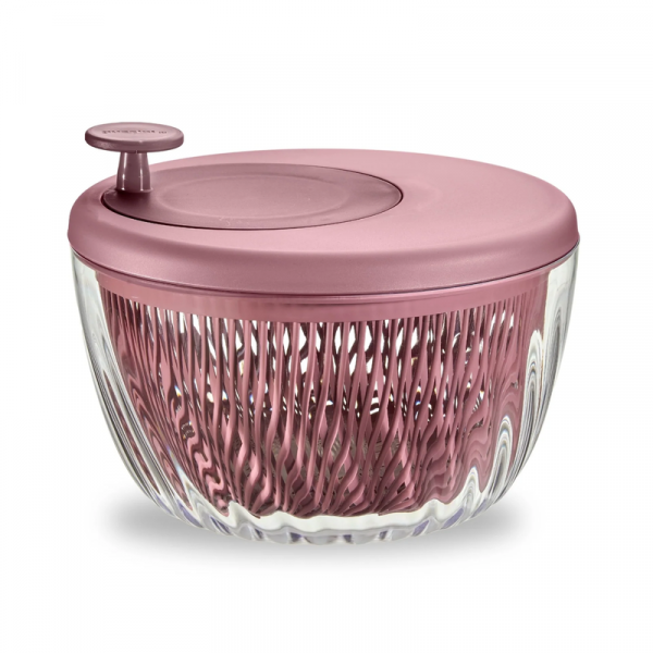 Guzzini Salatschleuder Spin&Store Mauve