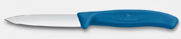 Victorinox Gemüsemesser 8 cm Mittelspitz blau  Swiss Classic