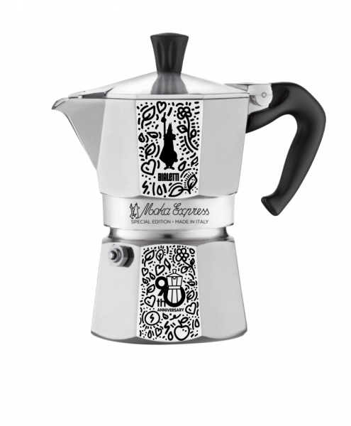 Bialetti Moka Express 3 Tassen 90th Anniversary