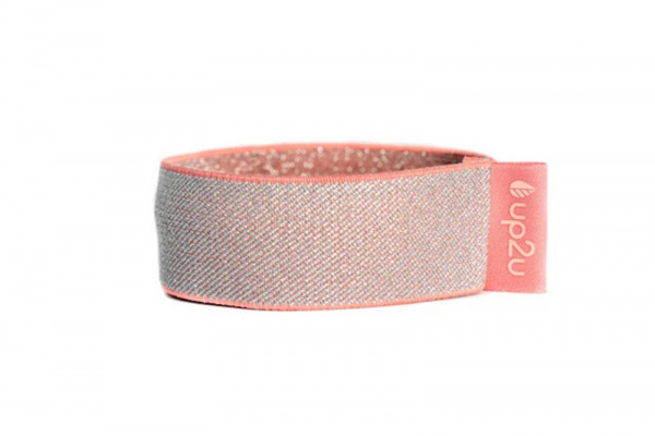 Up2u Glitzerband zum Faltbecher aprikot