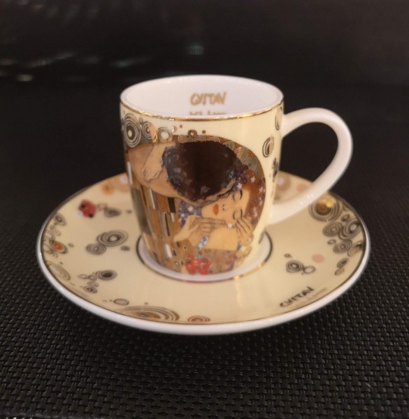 Espressotasse Gustav Klimt Der Kuss
