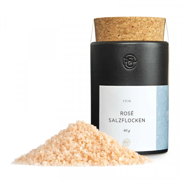 Pfeffersack & Soehne Rosé Salzflocken ganz 60g