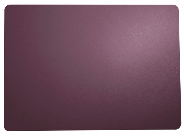 ASA Leather Optik Tischset plum