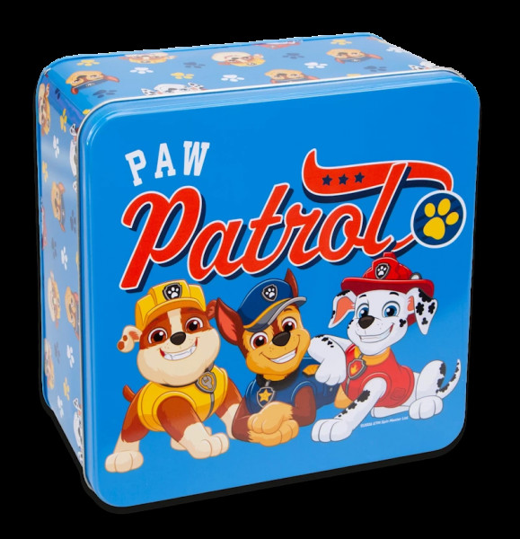 Städter Gebäckdose Paw Patrol Jungs Weißblech Blau front