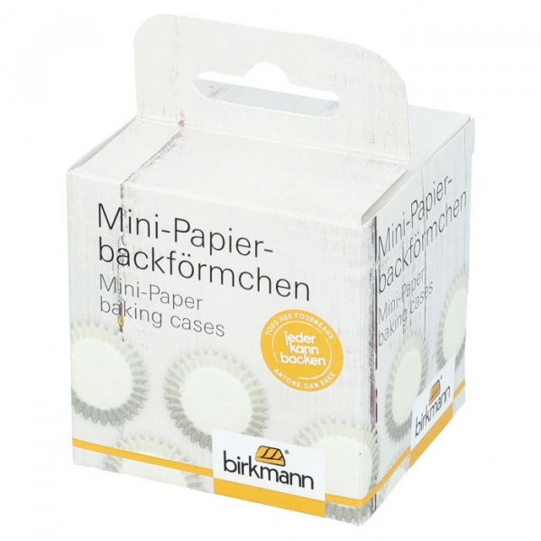 Birkmann Mini-Muffinpapier weiß