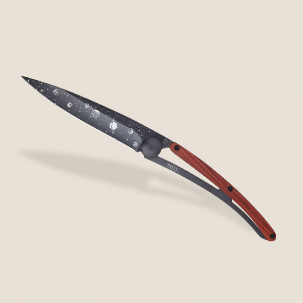 deejo Taschenmesser Korallenholz Astro