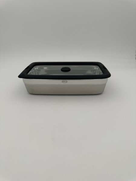 Rösle Dose FLEXX 2GO 1,5L eckig mit Glasdeckel