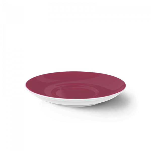 Dibbern Solid Color Himbeere Cappuccino Untertasse