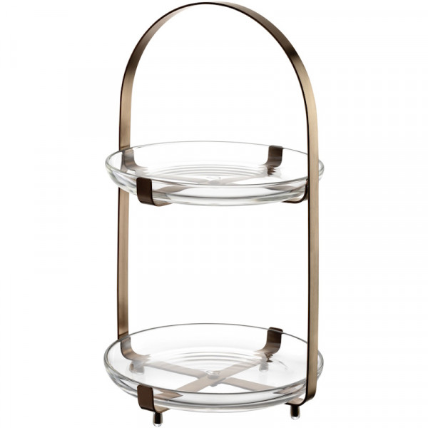 Leonardo Cucina Etagere 2tlg. kupfer