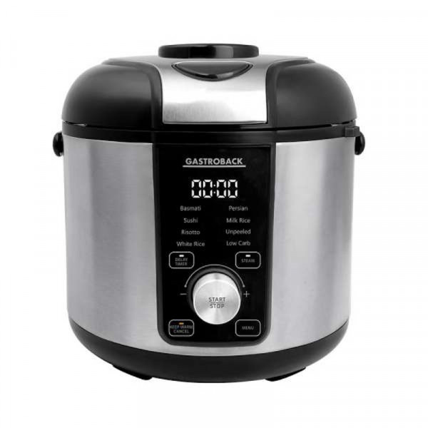 Gastroback Reiskocher Ricecontrol LowCarb + Steam 3Liter