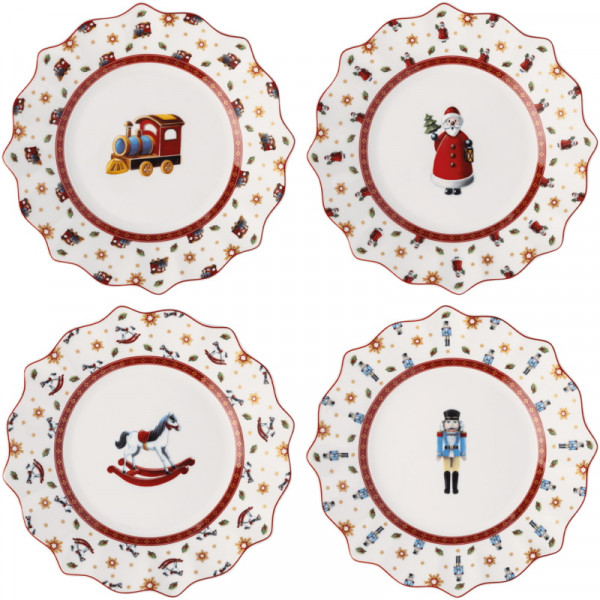 Villeroy&Boch Toy's Delight Jubiläums-Teller Set 4tlg
