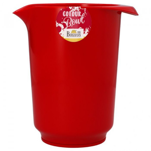 Birkmann Rührbecher 1,5L rot  Colour Bowls 