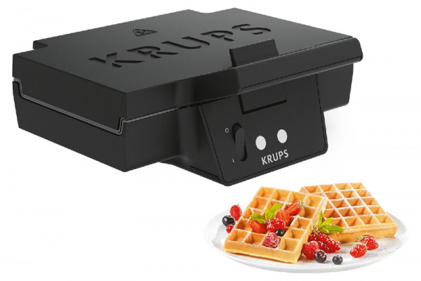 Krups Waffeleisen mit Waffel FDK252