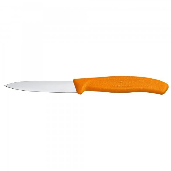 Victorinox Swiss Classic Gemüsemesser orange 8 cm mittelspitz glatt