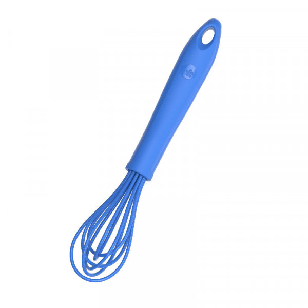 Kochblume Schneebesen klein M 22 cm hellblau