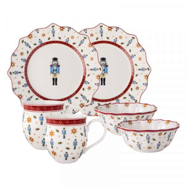 Villeroy&Boch Toy's Delight Frühstücksset Nussknacker 6tlg