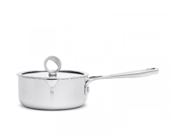 Olavson Kupferkern Sauciere m. Deckel 16 cm