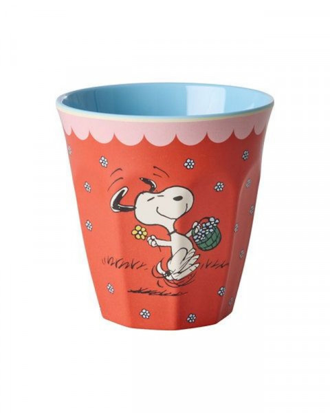 Rice Becher 9cm Red Snoopy