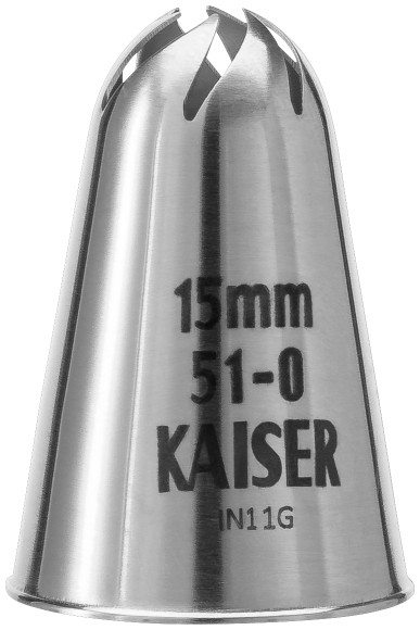 Kaiser - Rosettentülle 6Zackig 15Mm Lfp/Deko-C.