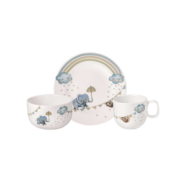 Villeroy&Boch Walk like an elephant Kindergeschirr Set 3tlg