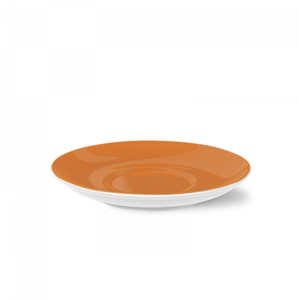 Dibbern Solid Color Orange Cappuccino Untertasse