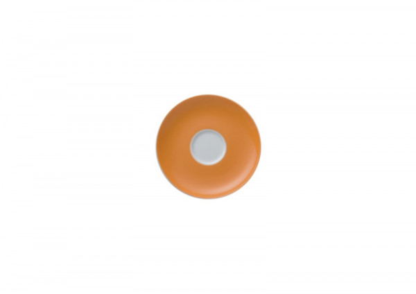 Orange Espresso Untertasse