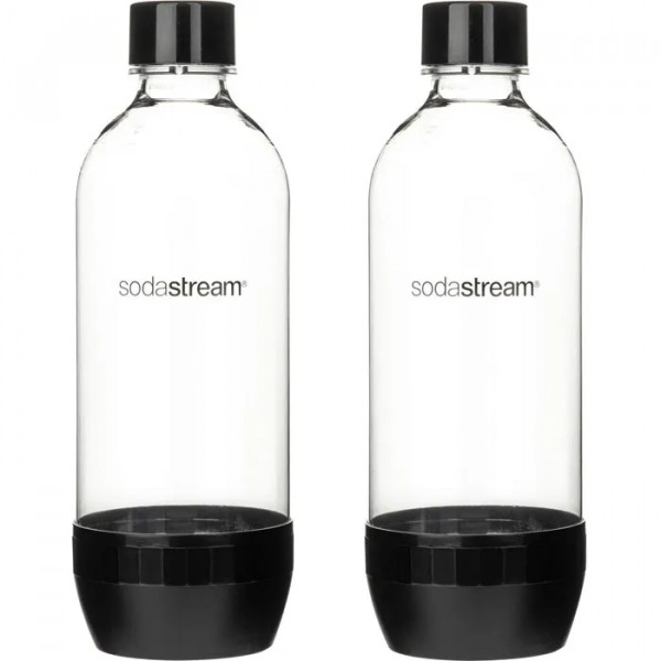 Sodastream Spülmaschinengeeignete Kunststoffflasche 1L 2er-Pack