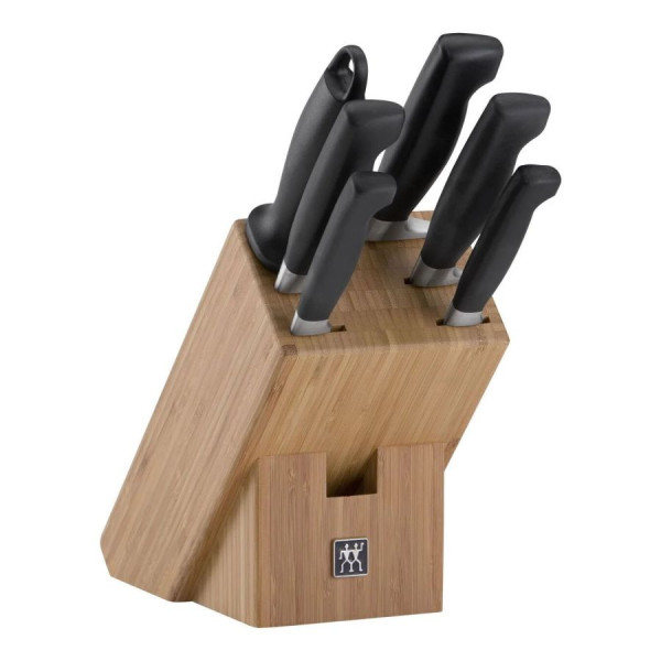 Zwilling Messerblock Vier Sterne 7 tlg. Natur