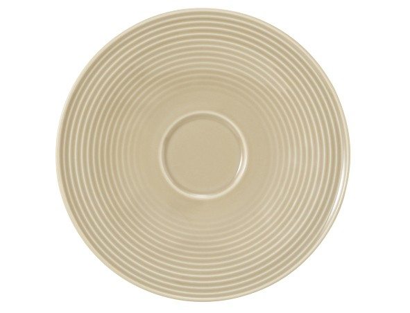 Seltmann Weiden Beat Sandbeige  KombiUntertasse groß 16,5 cm