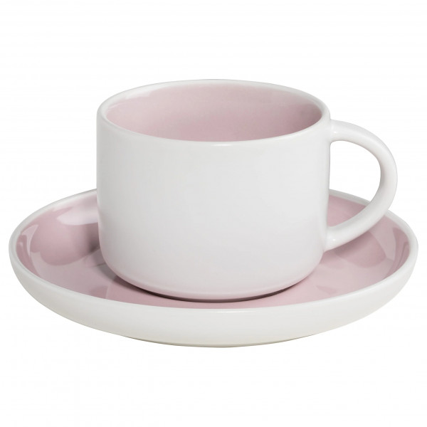 Maxwell Williams Tint Espressotasse m. Untere rosa