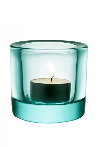 Iittala Kivi  Teelicht 60mm watergreen