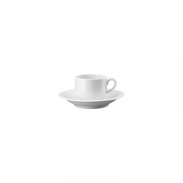 Rosenthal Casina weiß Espressotasse mit Untertasse 2tlg.