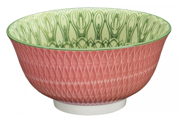 Cilio Amici Bowl Rauten rosa 18cm